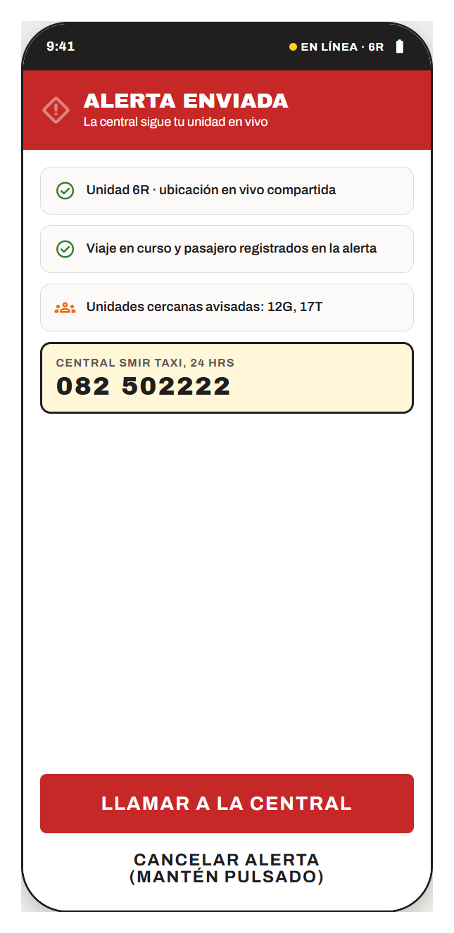 Botón de emergencia