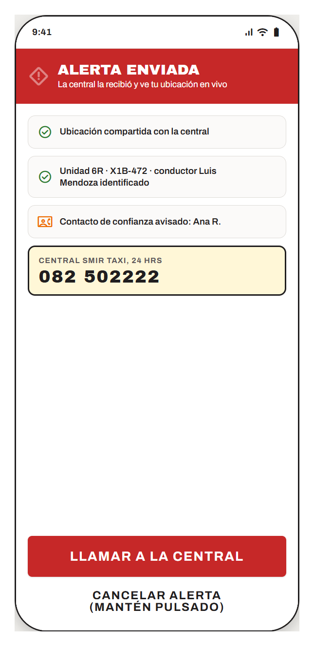 Botón de pánico